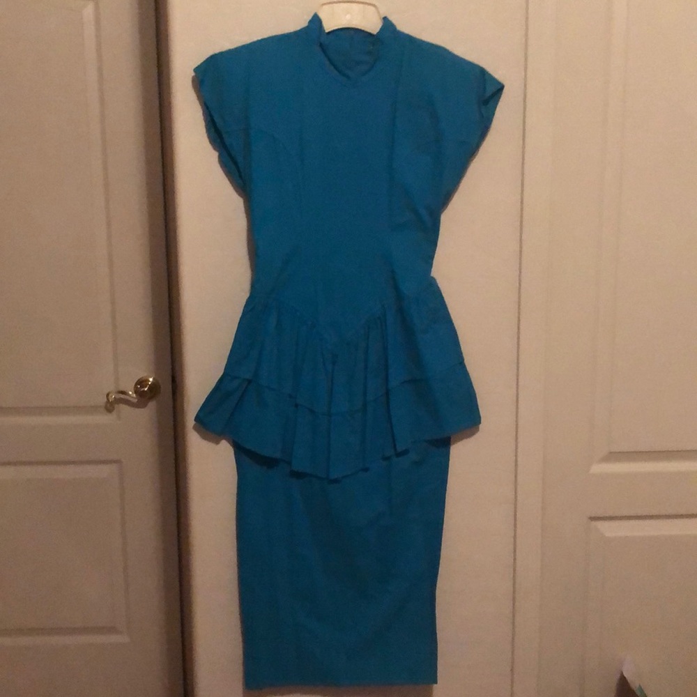Turquoise Dress